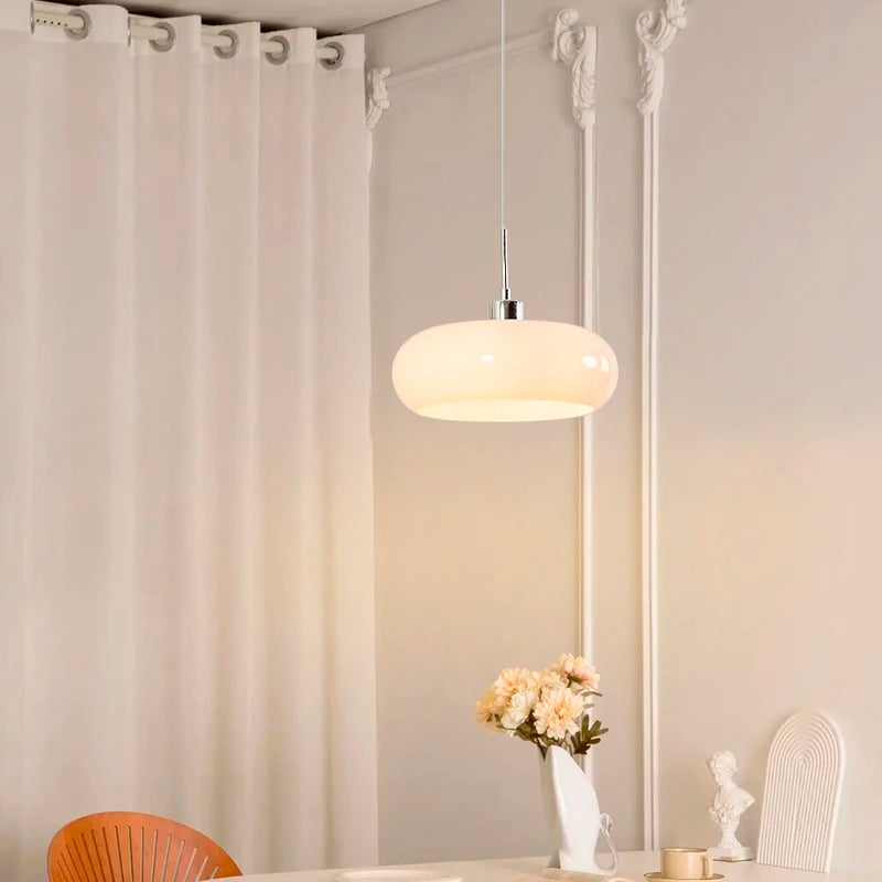 Suspension en verre design moderne