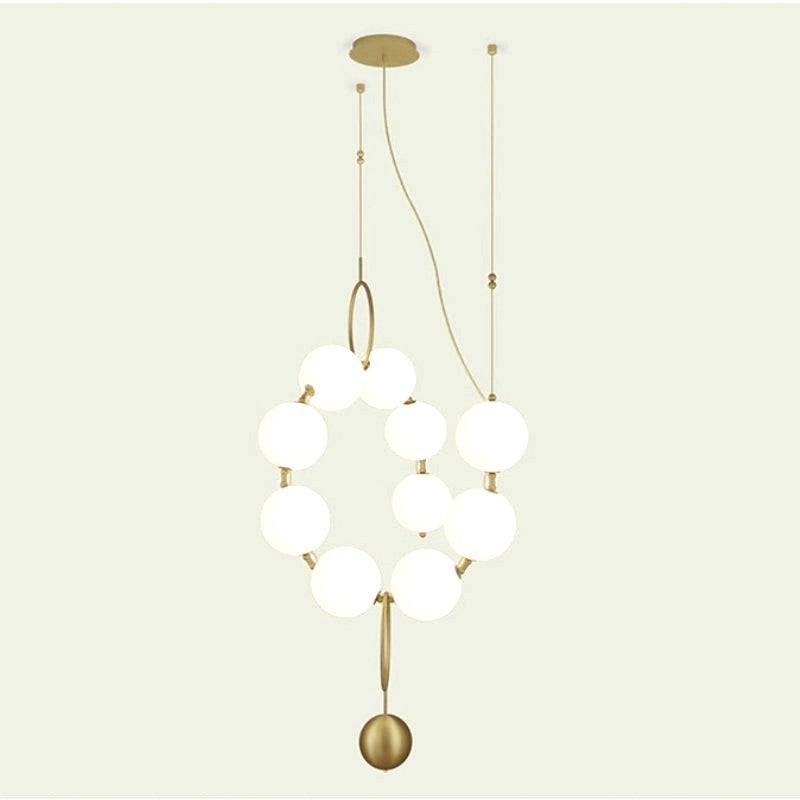 Valentina Lampe à suspension boule de Loft postmoderne Design de collier créatif