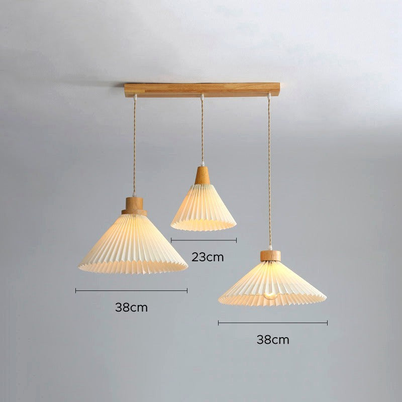 Ritta Suspension Cluster, Plissé 4 Styles