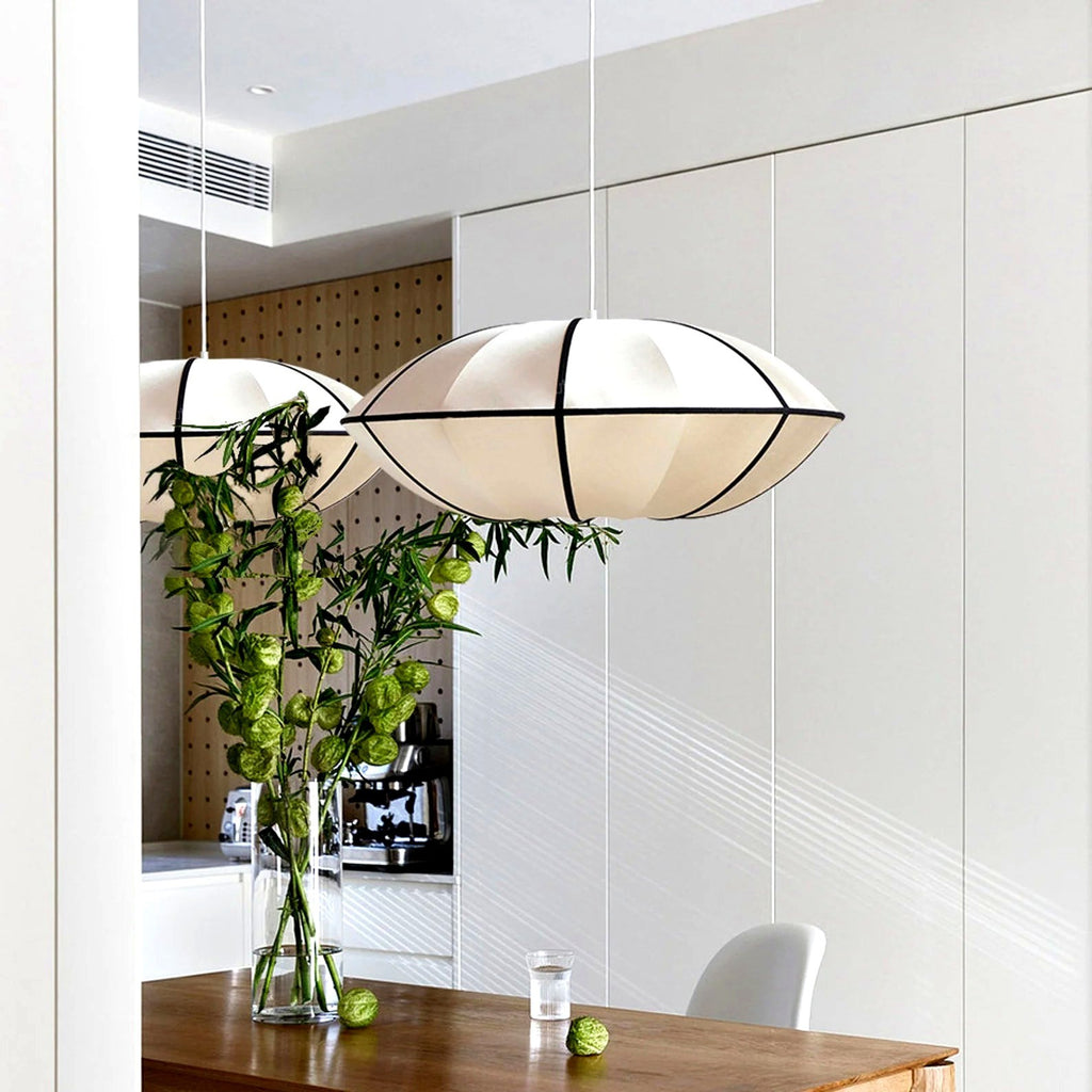 Tansu Lanterne Classique LED Suspension Salle à Manger