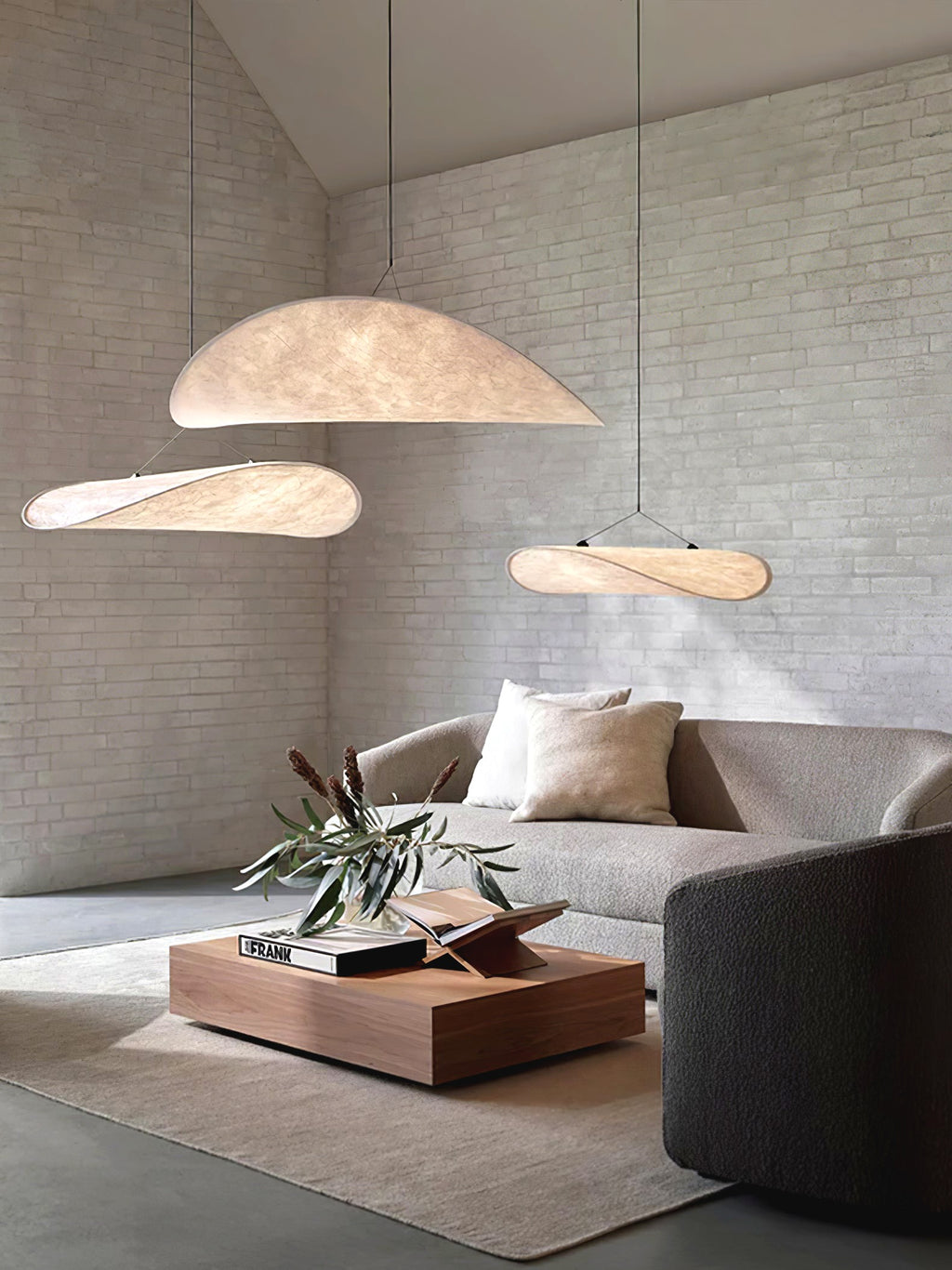 Sereca Suspension en Papier et Fibre de Verre