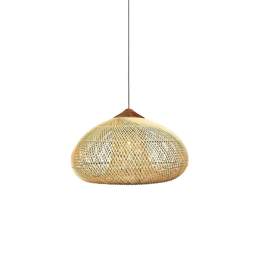 Evelyn Suspension en Rotin Tressé pour Salon