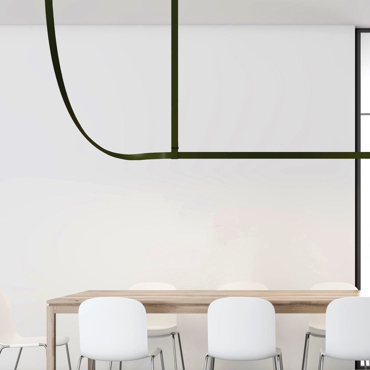 Arcadia Suspension Moderne en Cuir
