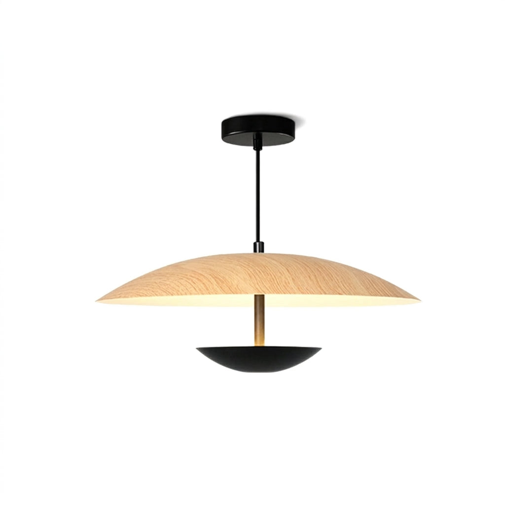 Zephy Suspension Dôme Traditionnelle. Bois/Marron. Salon/Salle à Manger