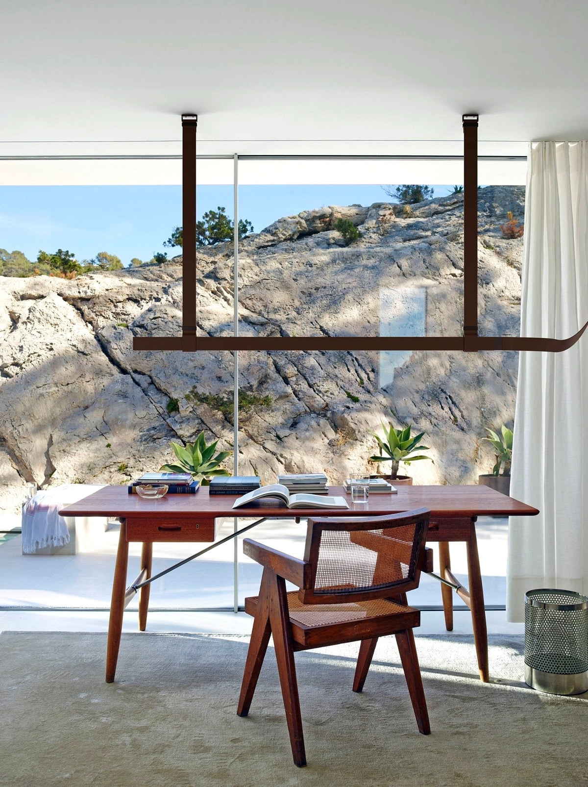 Arcadia Suspension Moderne en Cuir
