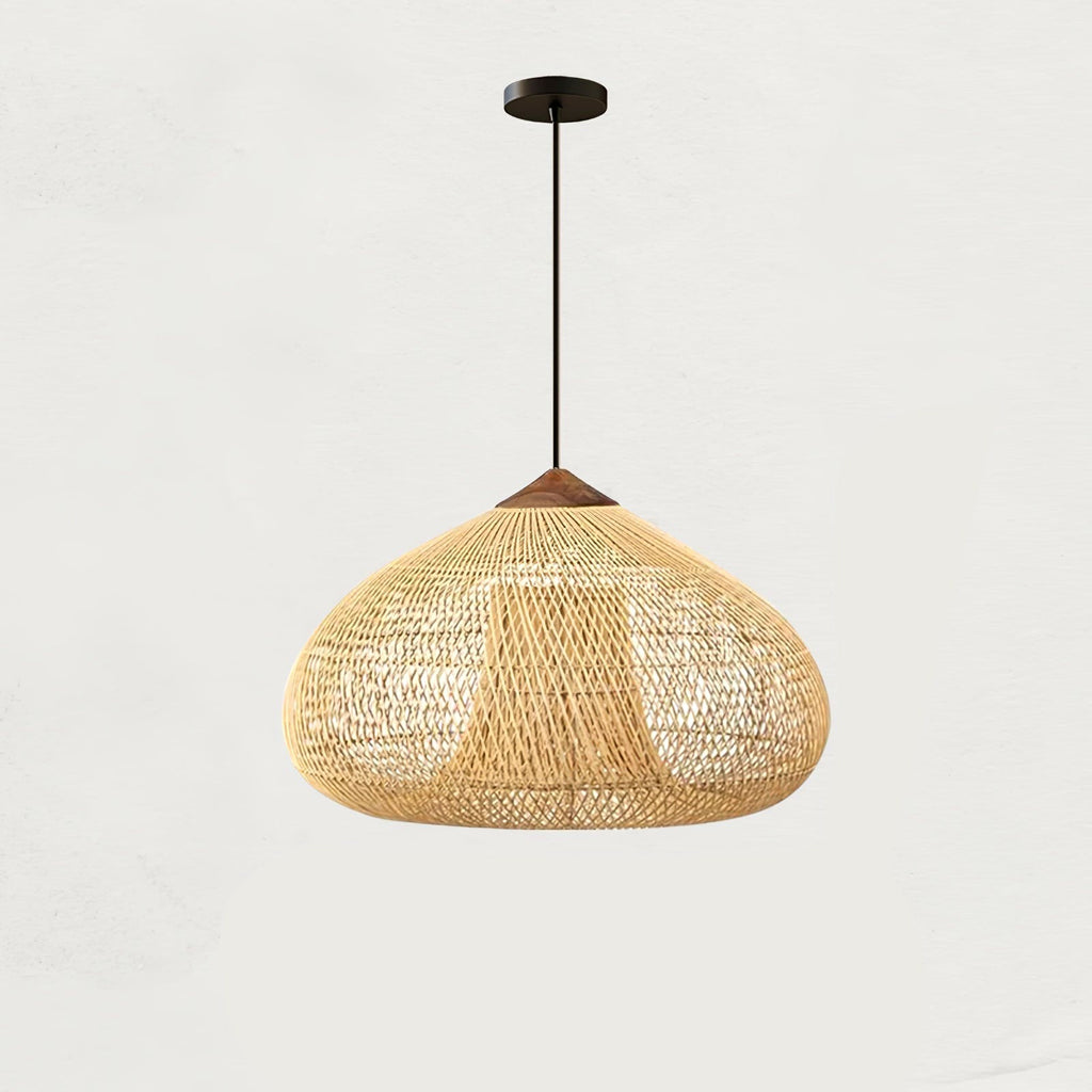 Evelyn Suspension en Rotin Tressé pour Salon