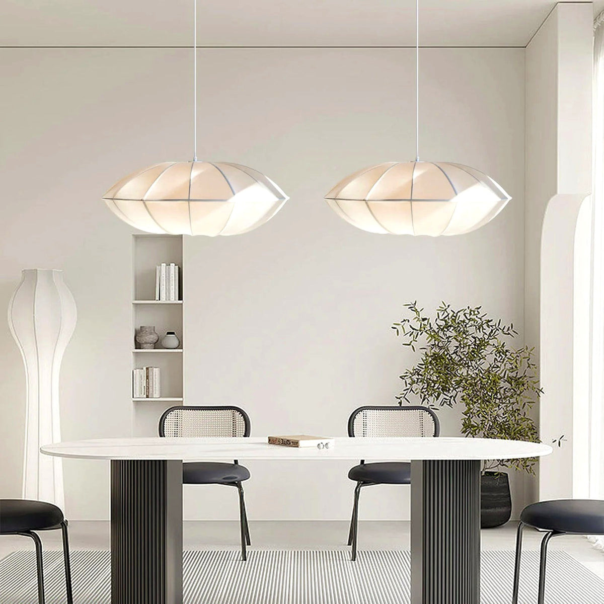 Tansu Lanterne Classique LED Suspension Salle à Manger