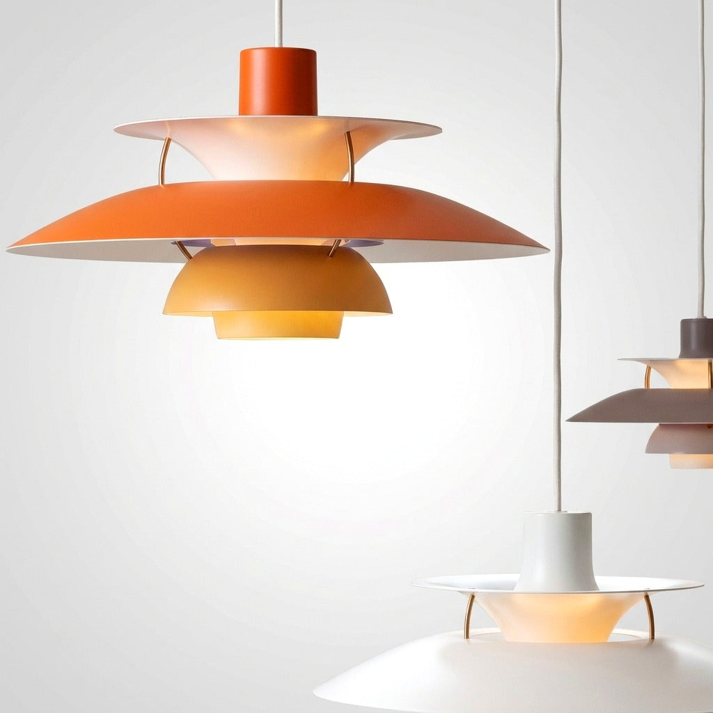 Suspension Macaron avec Abat-Jour. 15 Coloris -
