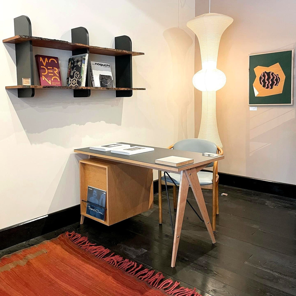Lustra Suspension Luminaire Papier Washi E pour Salon