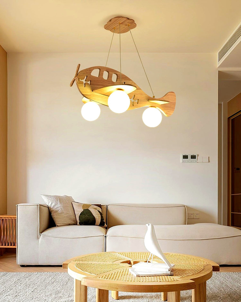 Virelith Suspension Artistique en Bois