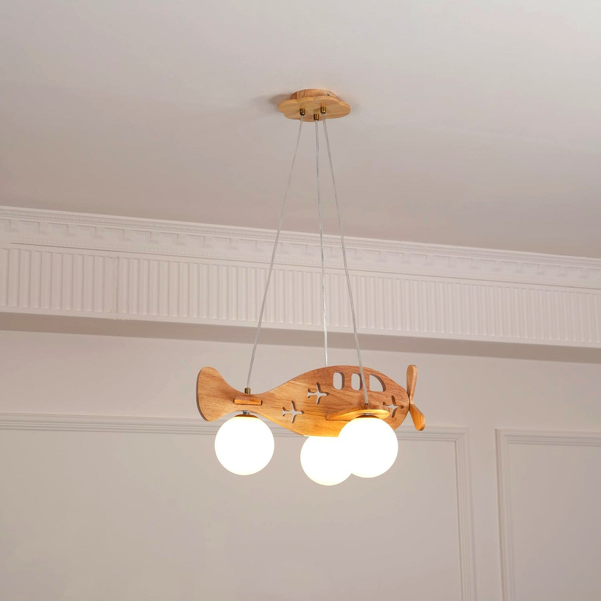 Virelith Suspension Artistique en Bois