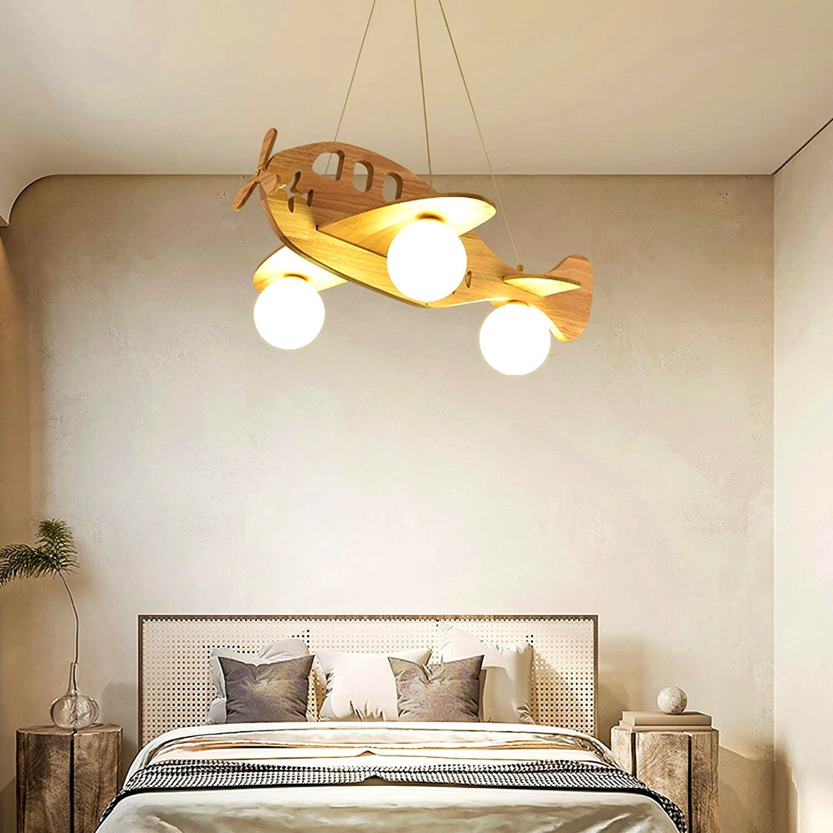 Virelith Suspension Artistique en Bois