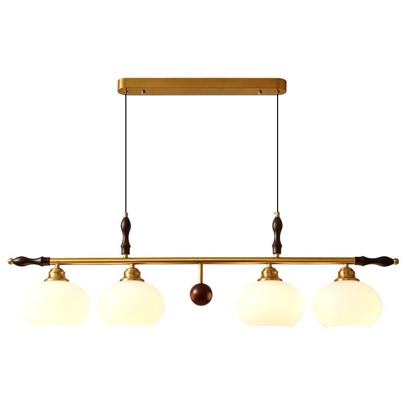 Sylvara Suspension en Bois et Verre Premium