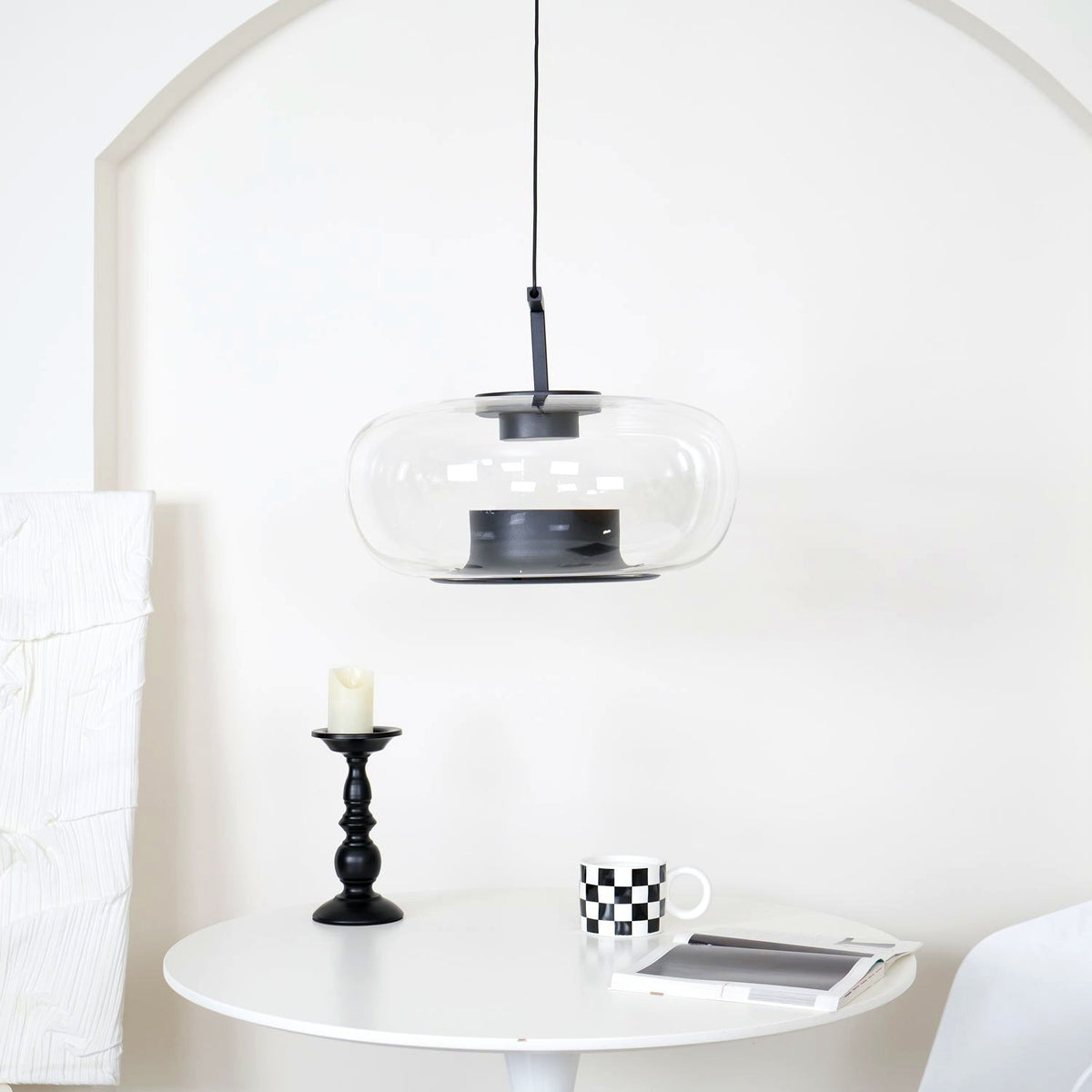 Vespeanre Lampe à suspension contemporaine