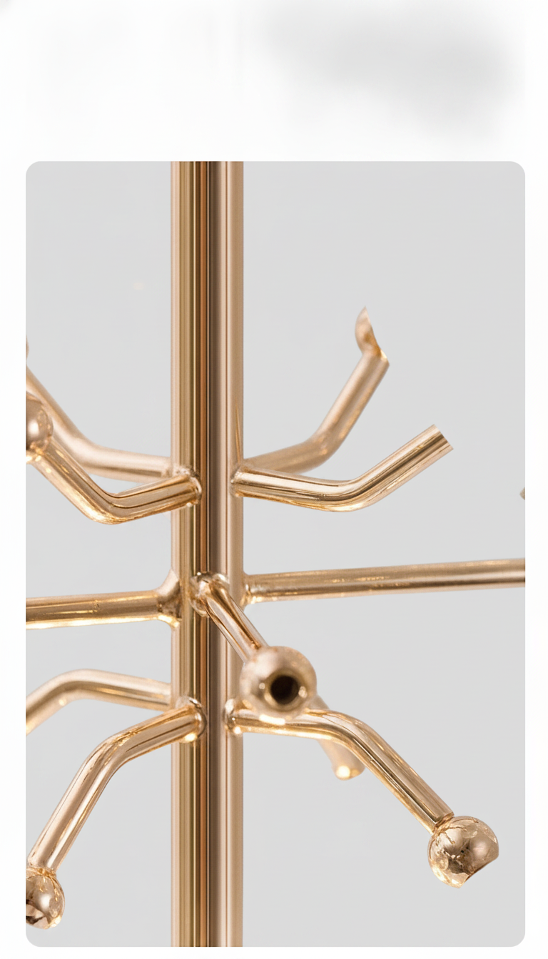 Suspension boule en métal design moderne