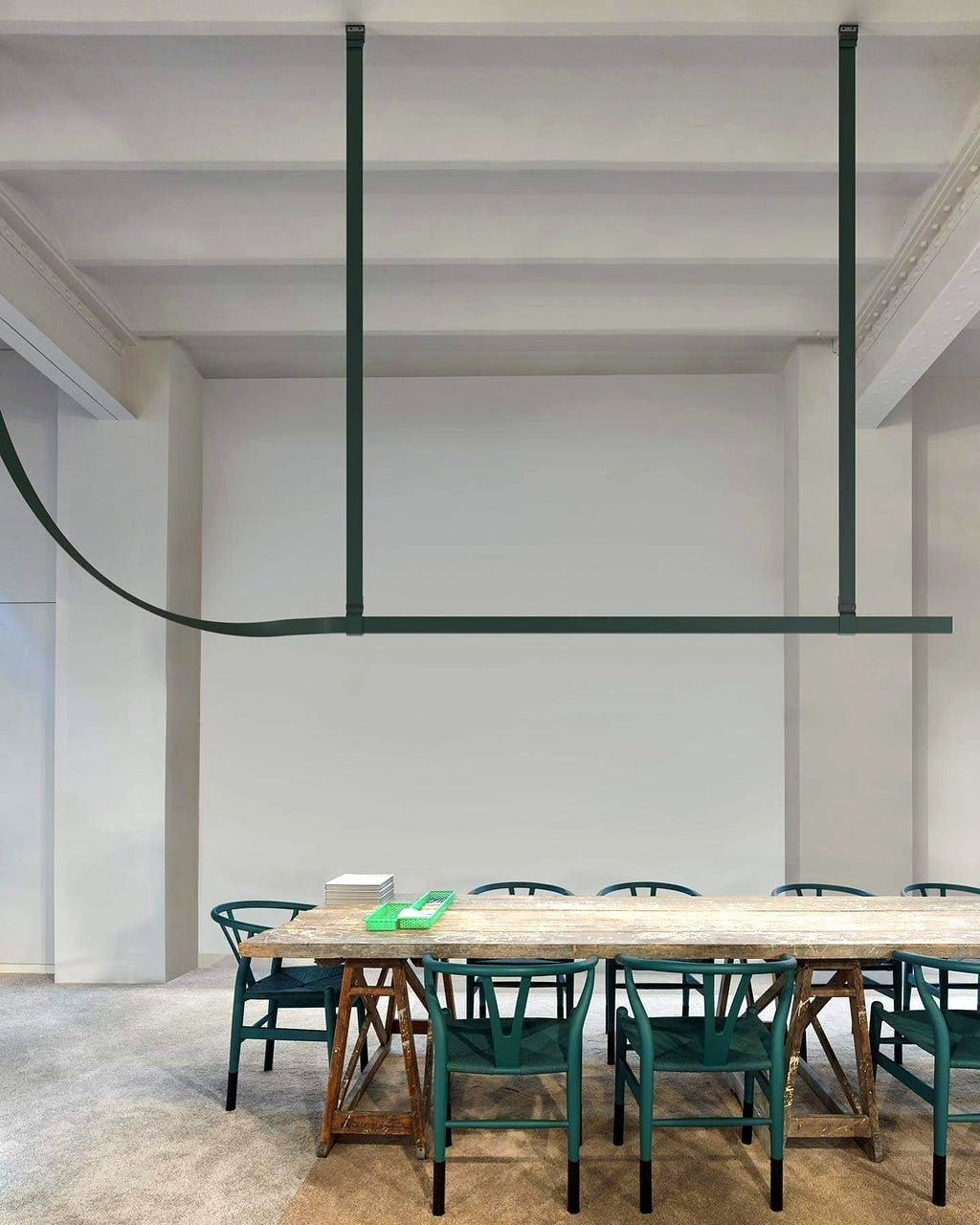 Arcadia Suspension Moderne en Cuir