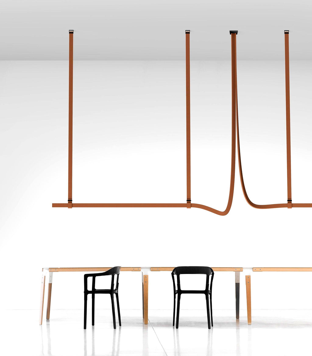 Arcadia Suspension Moderne en Cuir