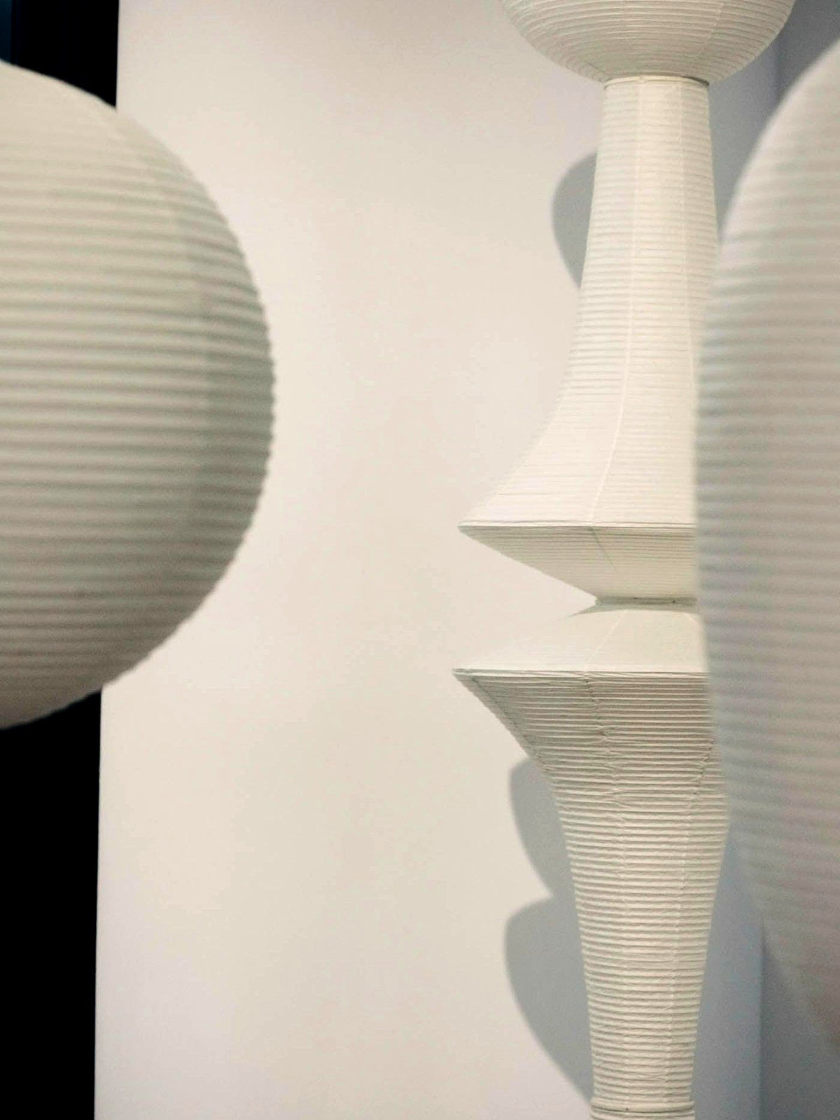 Lustra Suspension Luminaire Papier Washi E pour Salon