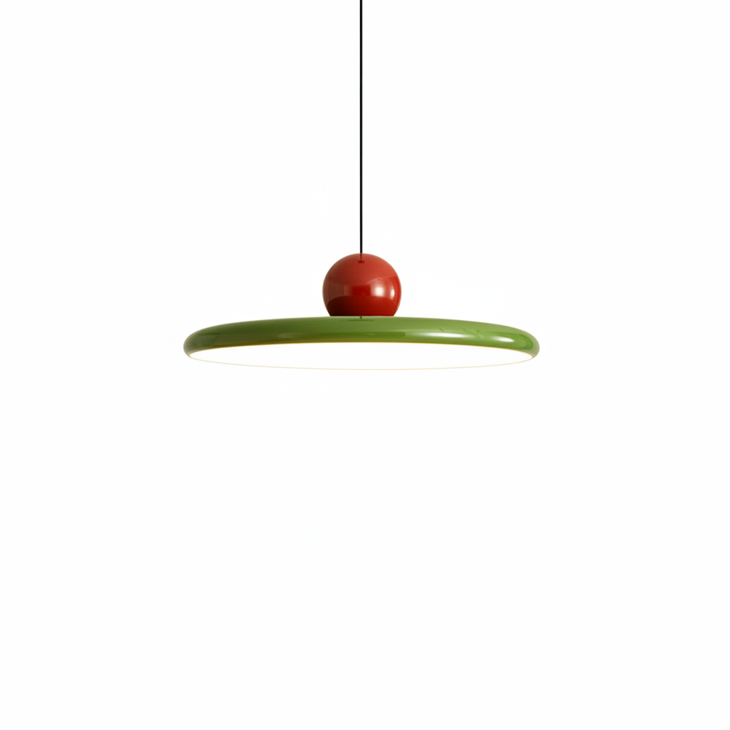 Jojo Suspension Nordique Soucoupe Volante Rouge/Crème/Vert