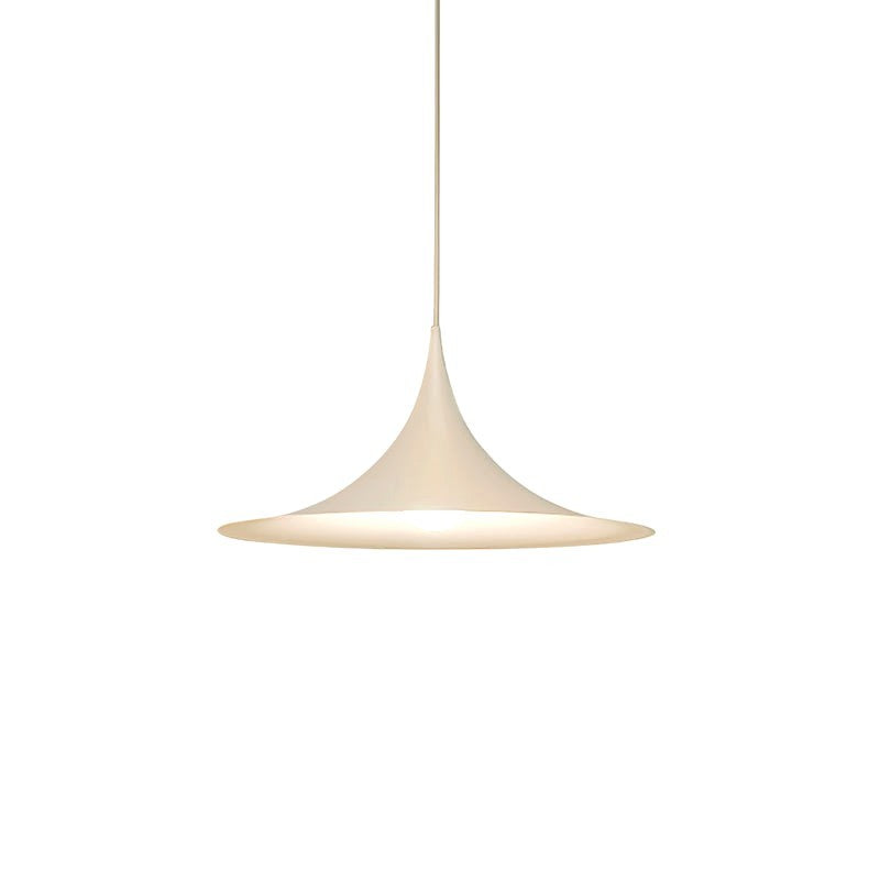 Suspension Col Fin et Large Évasement en Aluminium Contemporain