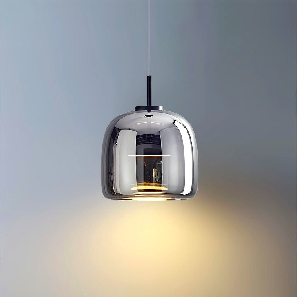 Obsidian Suspension en Verre Moderne