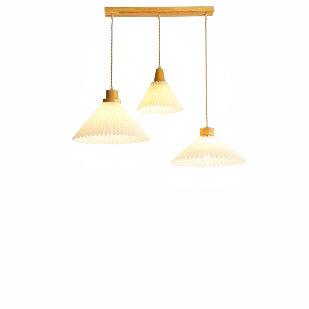 Ritta Suspension Cluster, Plissé 4 Styles