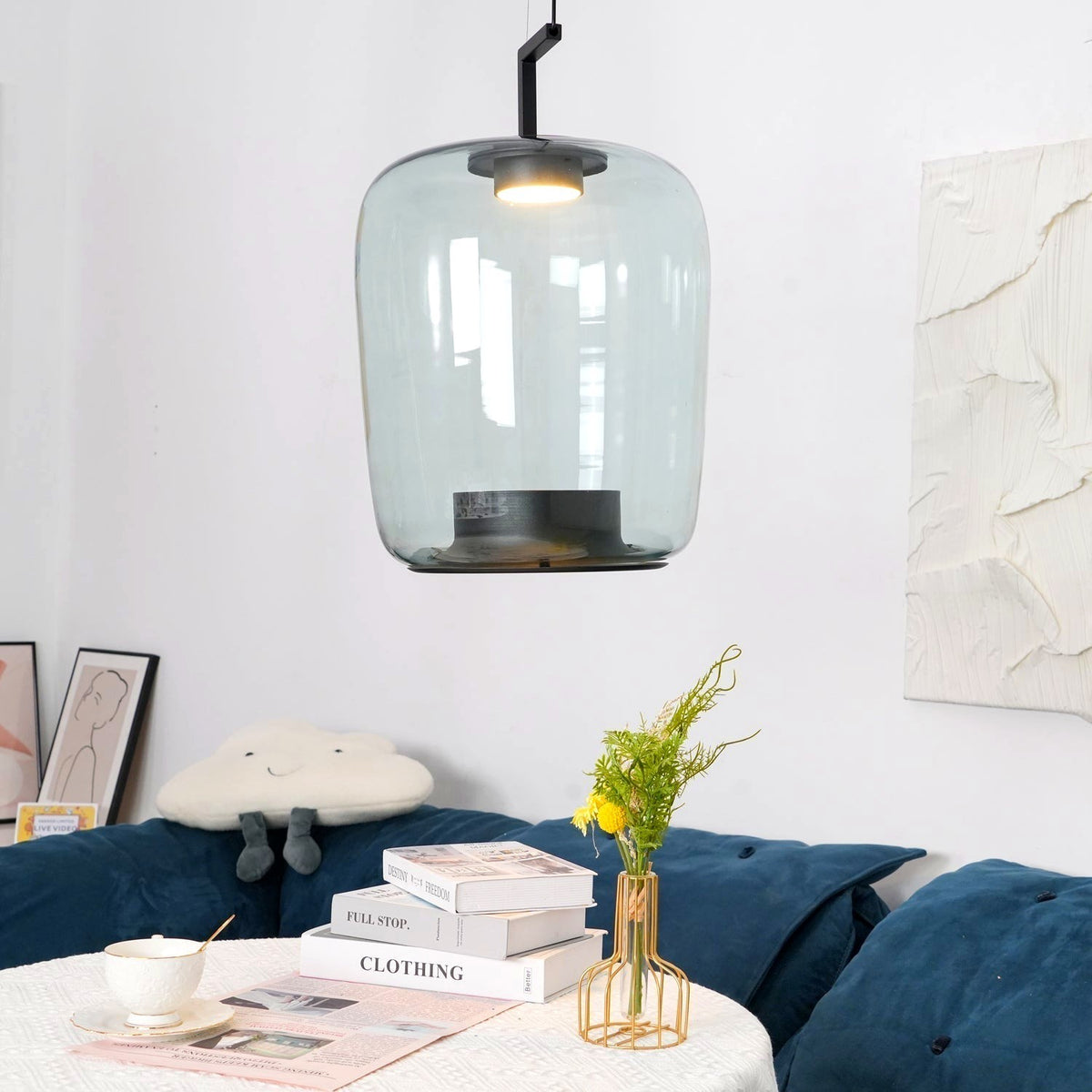 Vespeanre Lampe à suspension contemporaine