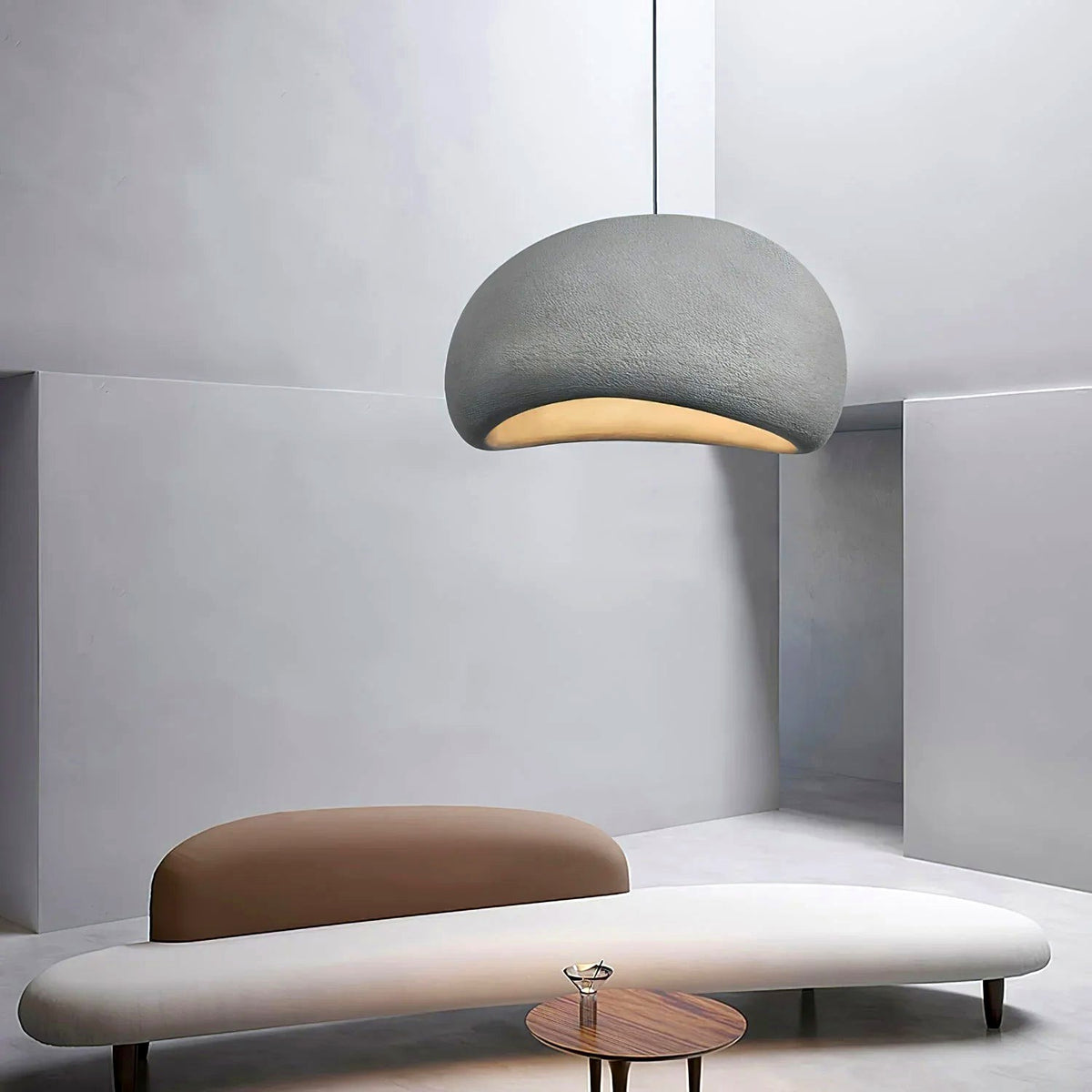 Kryo Suspension Nuage Nordique Gris/Blanc/Bleu Salon