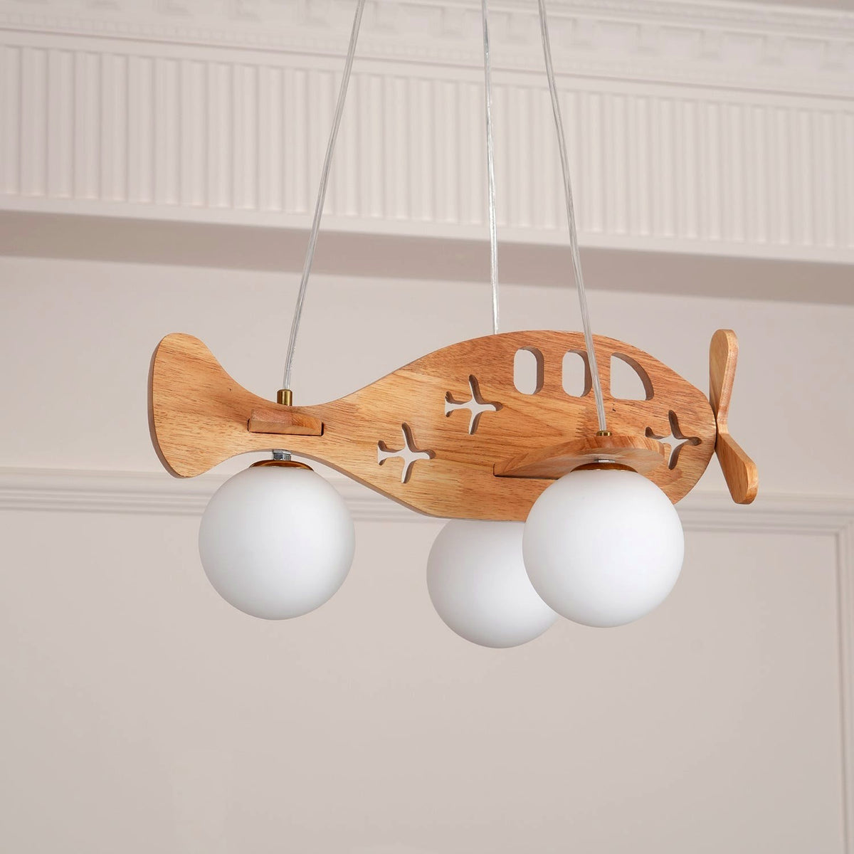 Virelith Suspension Artistique en Bois