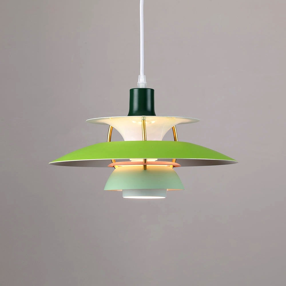 Suspension Macaron avec Abat-Jour. 15 Coloris -