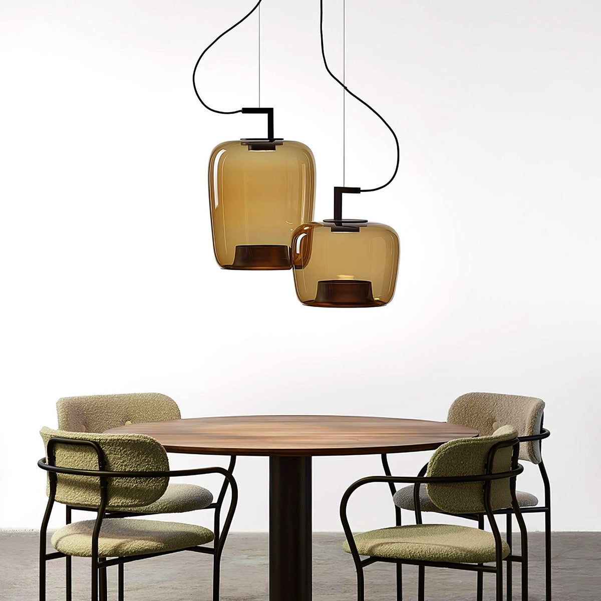 Vespeanre Lampe à suspension contemporaine