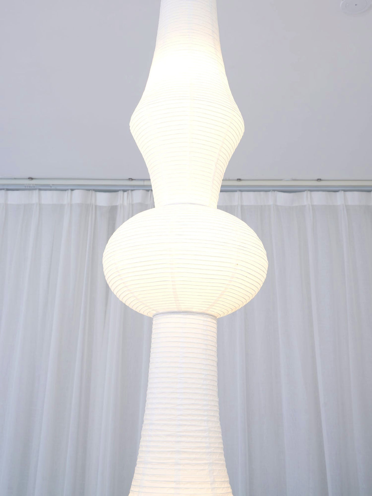 Lustra Suspension Luminaire Papier Washi E pour Salon