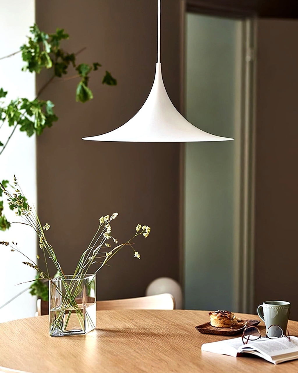 Solisin Suspension à col fin et large évasement pour salle à manger