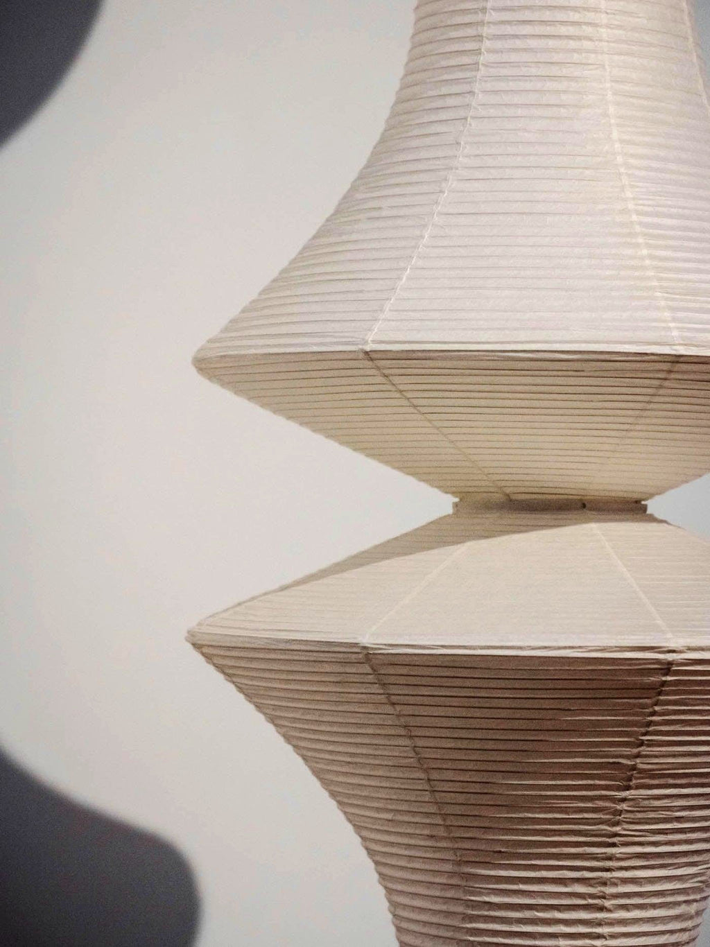 Lustra Suspension Luminaire Papier Washi E pour Salon