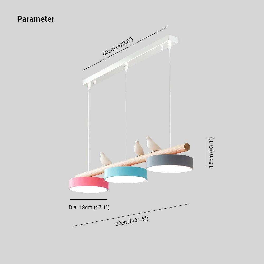 Suspension Bois Oiseau Décoratif Minimaliste Salon - photo 27