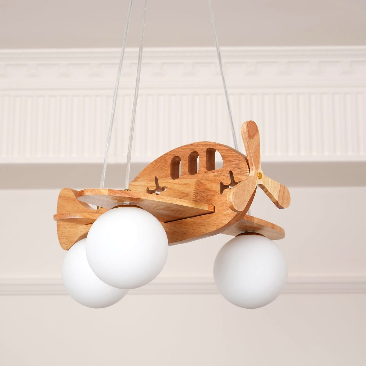 Virelith Suspension Artistique en Bois