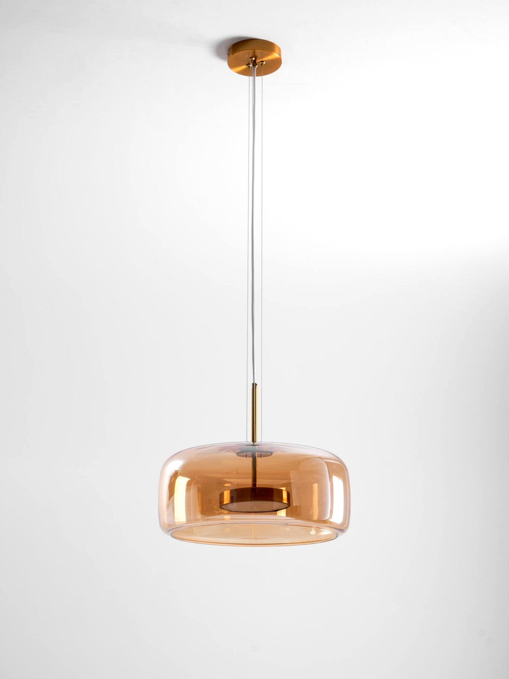 Obsidian Suspension en Verre Moderne