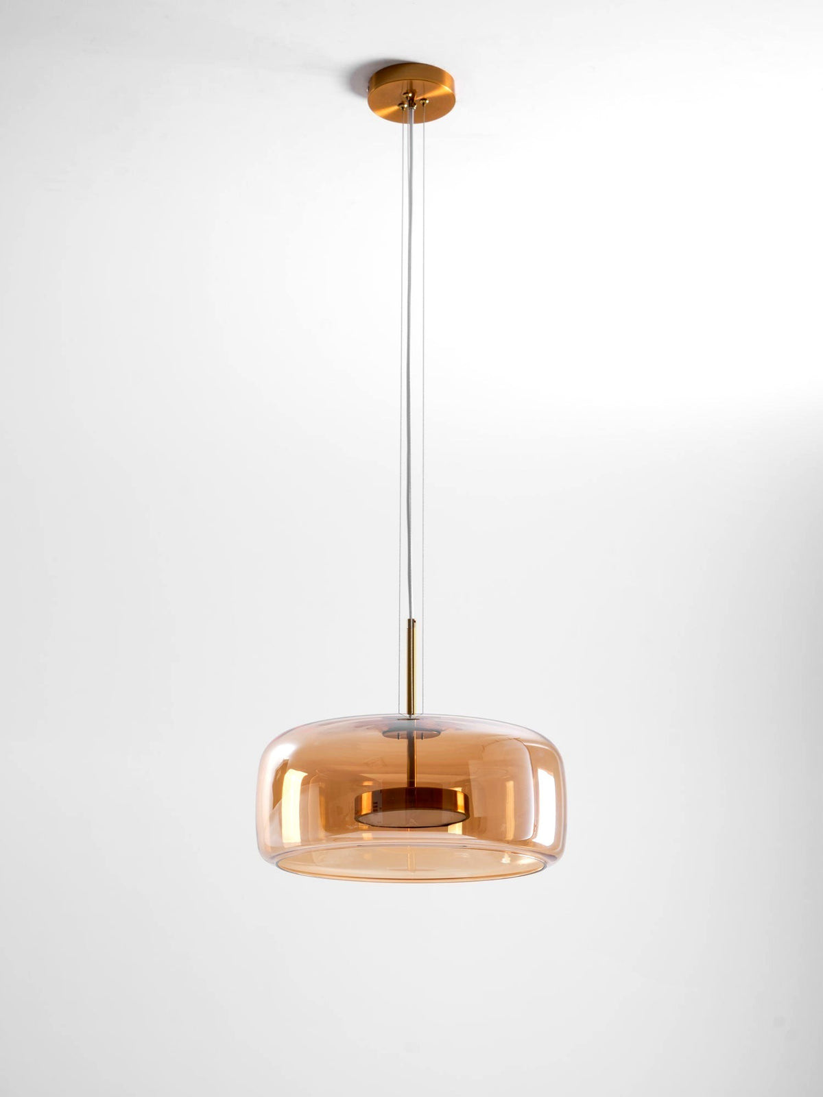 Obsidian Suspension en Verre Moderne