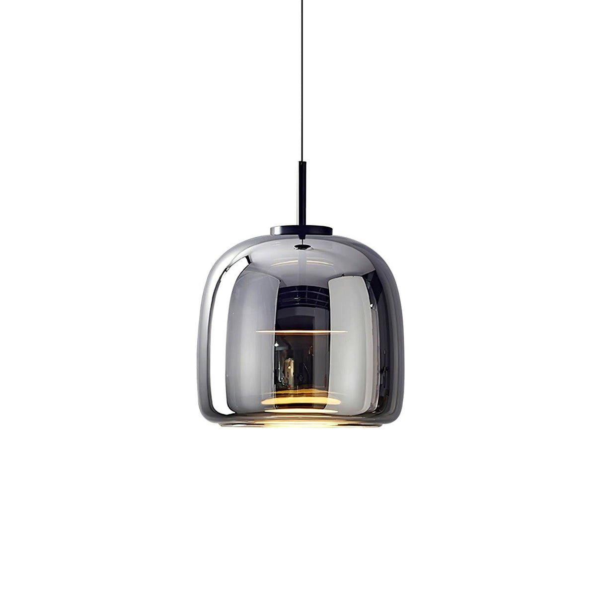 Obsidian Suspension en Verre Moderne