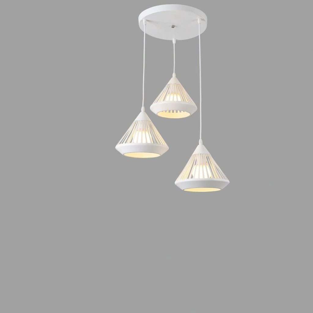Lustre Minimaliste Moderne en Métal et Verre