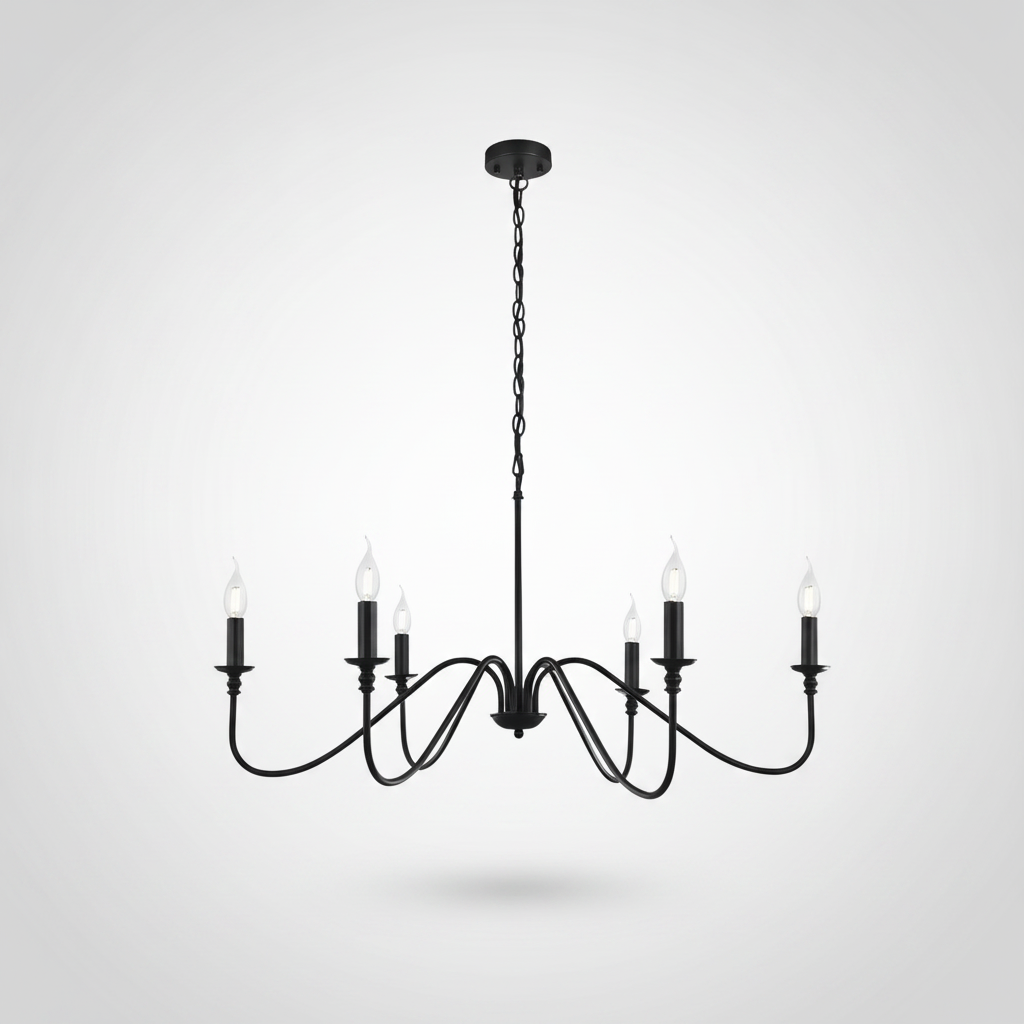 Suspension à Plusieurs Bras en Métal Design Vintage