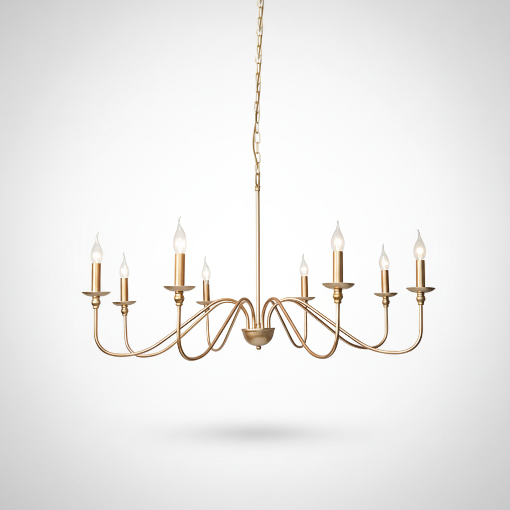 Suspension à Plusieurs Bras en Métal Design Vintage
