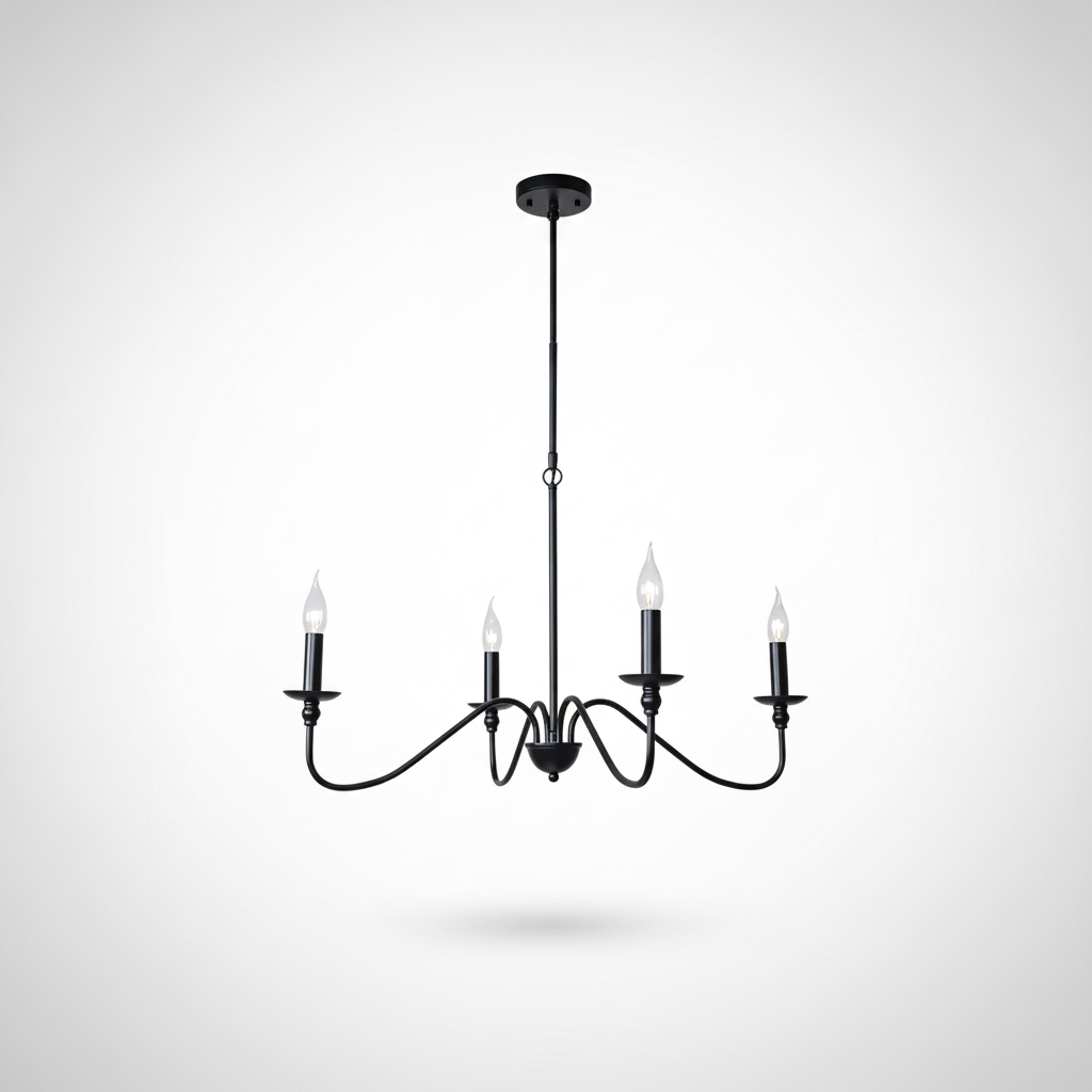 Suspension à Plusieurs Bras en Métal Design Vintage