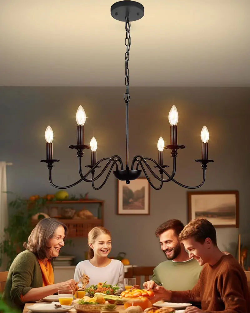Suspension à Plusieurs Bras en Métal Design Vintage