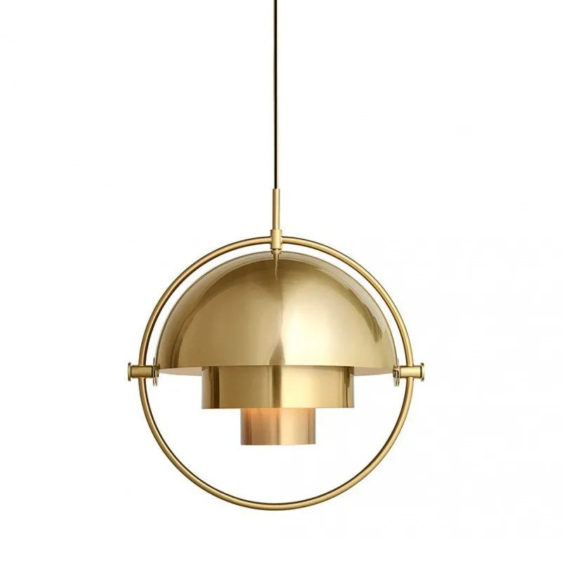 Suspension Anneau en Métal Design Art Déco