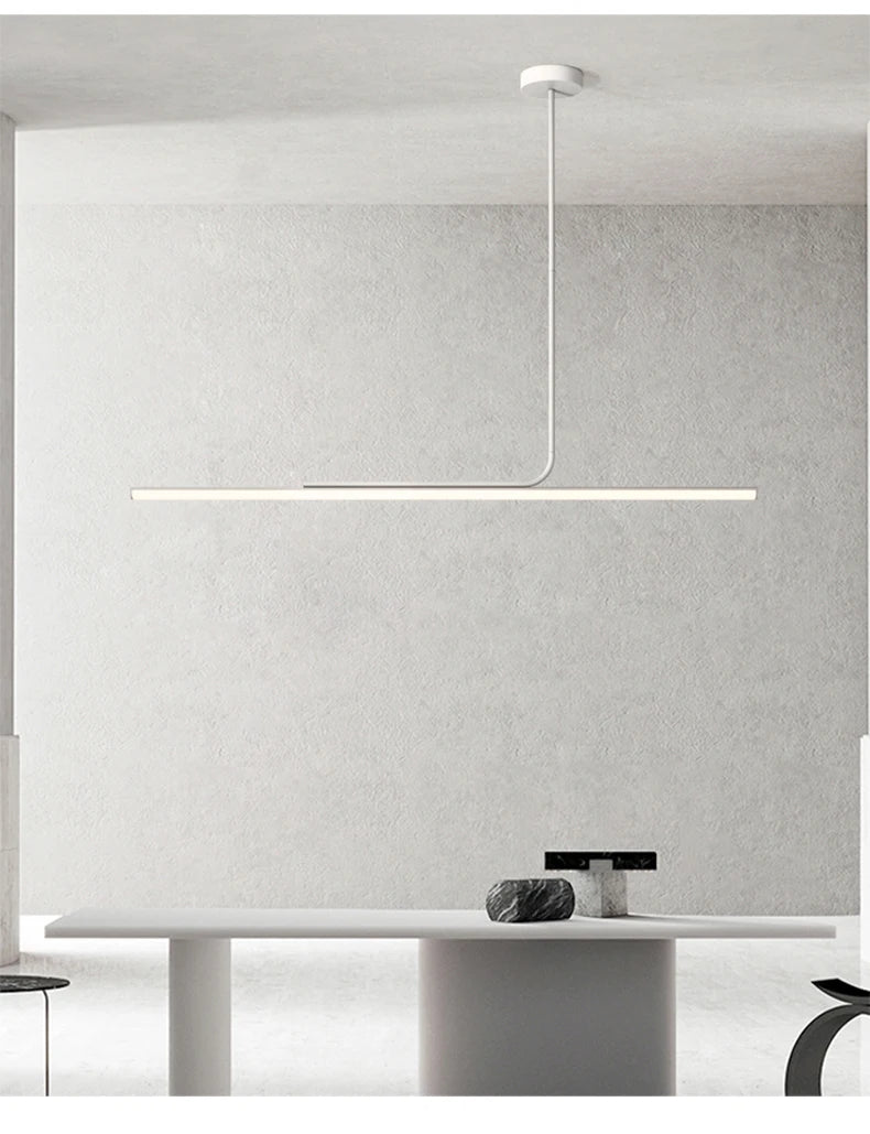 Suspension Barre en Aluminium Design Minimaliste