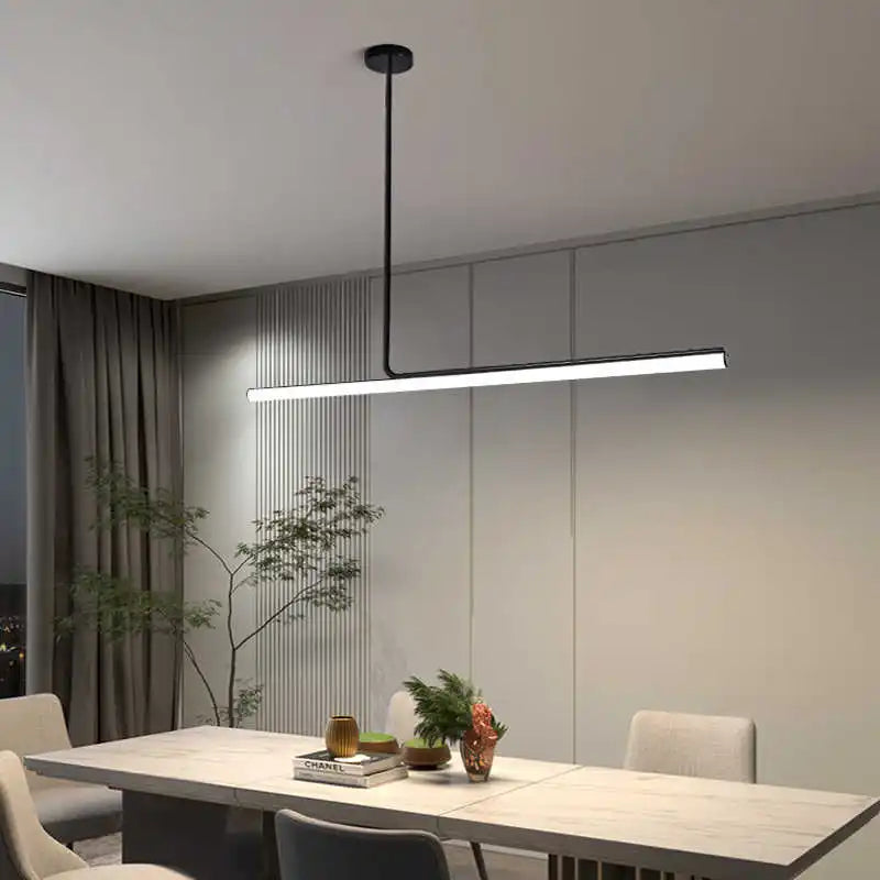Suspension Barre en Aluminium Design Minimaliste