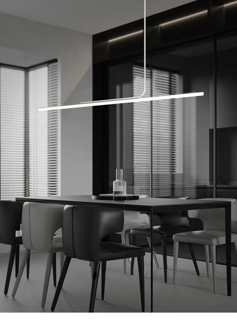 Suspension Barre en Aluminium Design Minimaliste