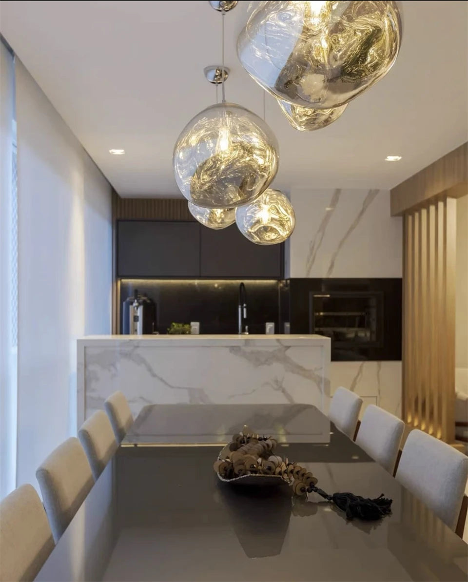 Suspension Boule à LED Design Loft Dimmable