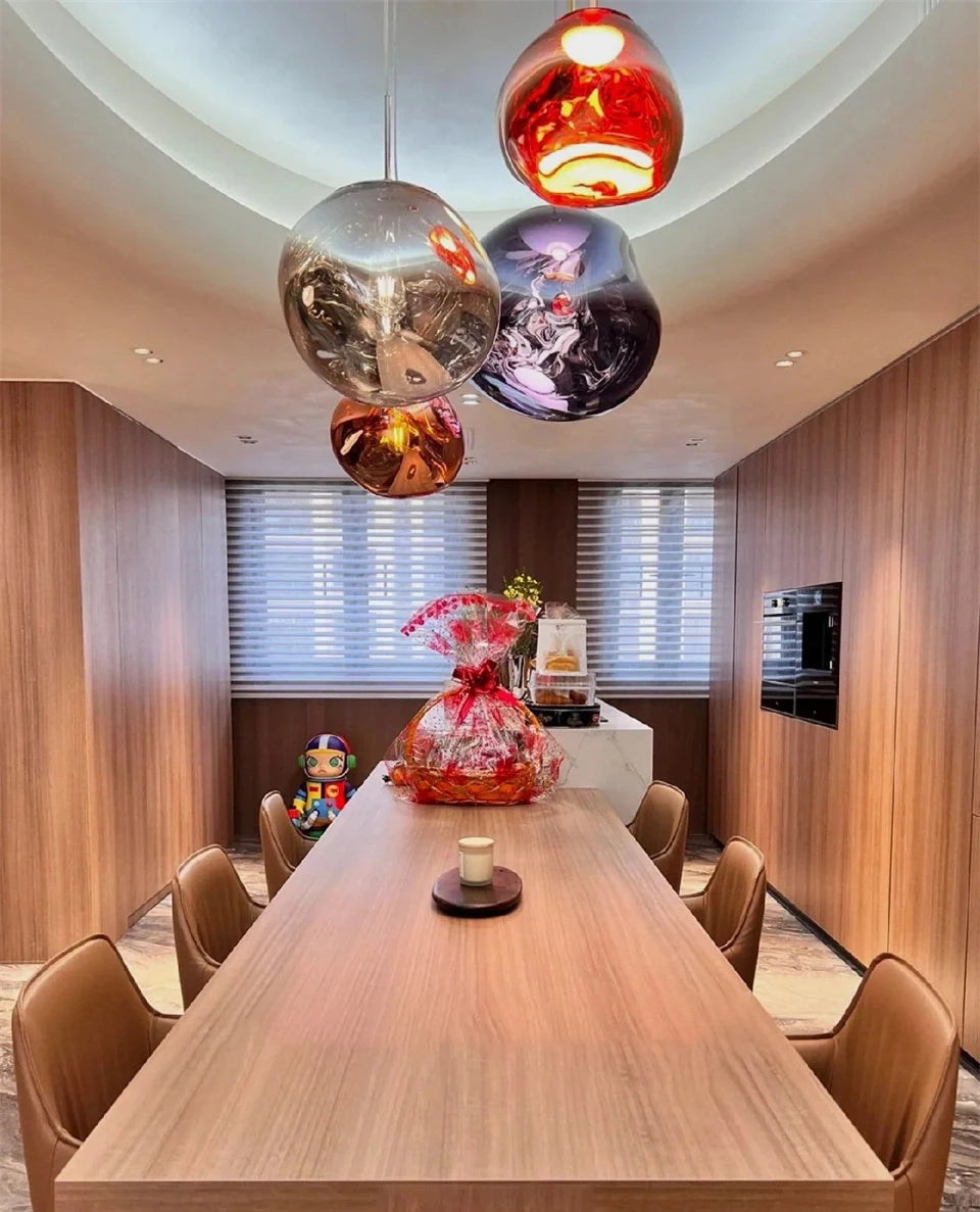 Suspension Boule à LED Design Loft Dimmable